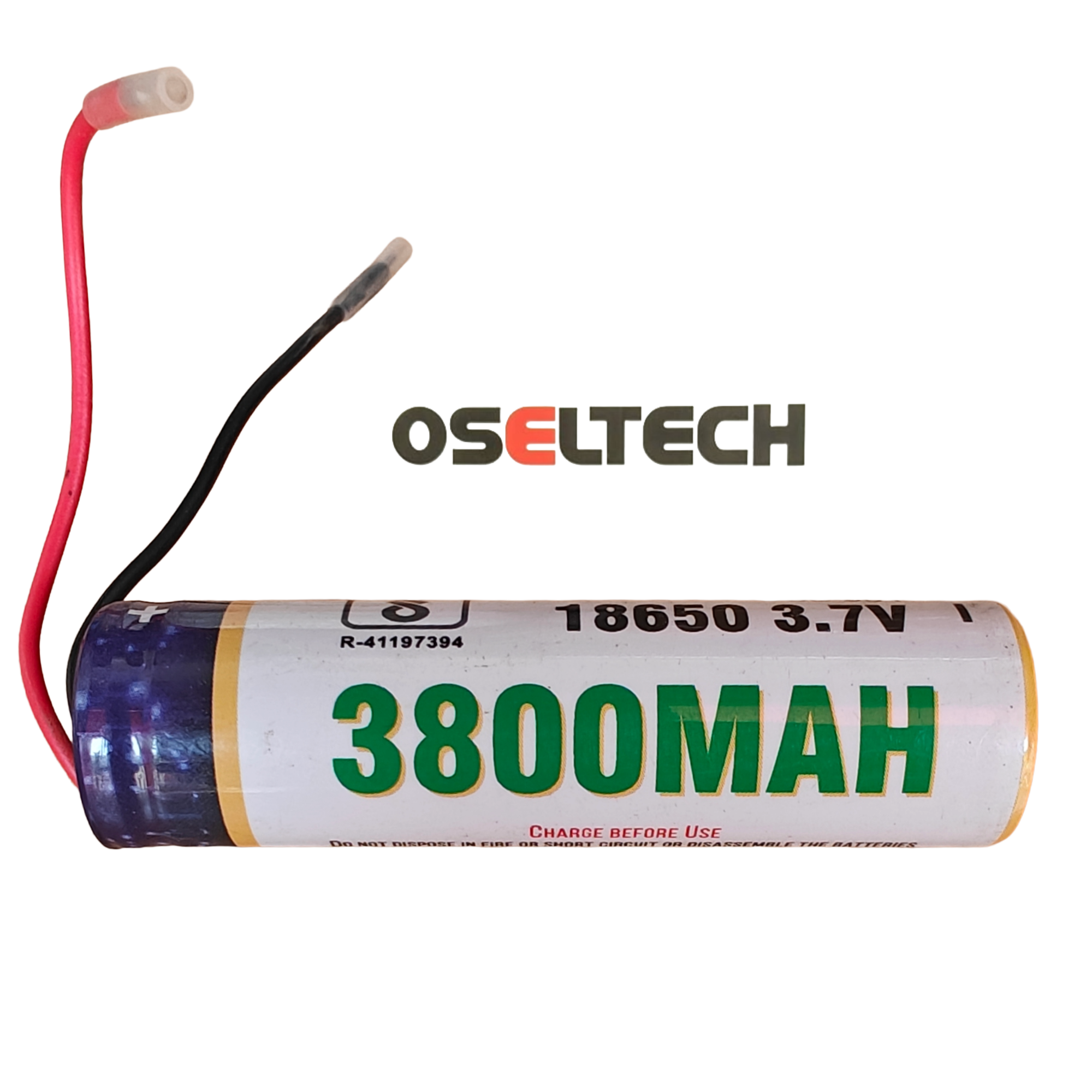 3800 mAh Li-ion Battery with Wire