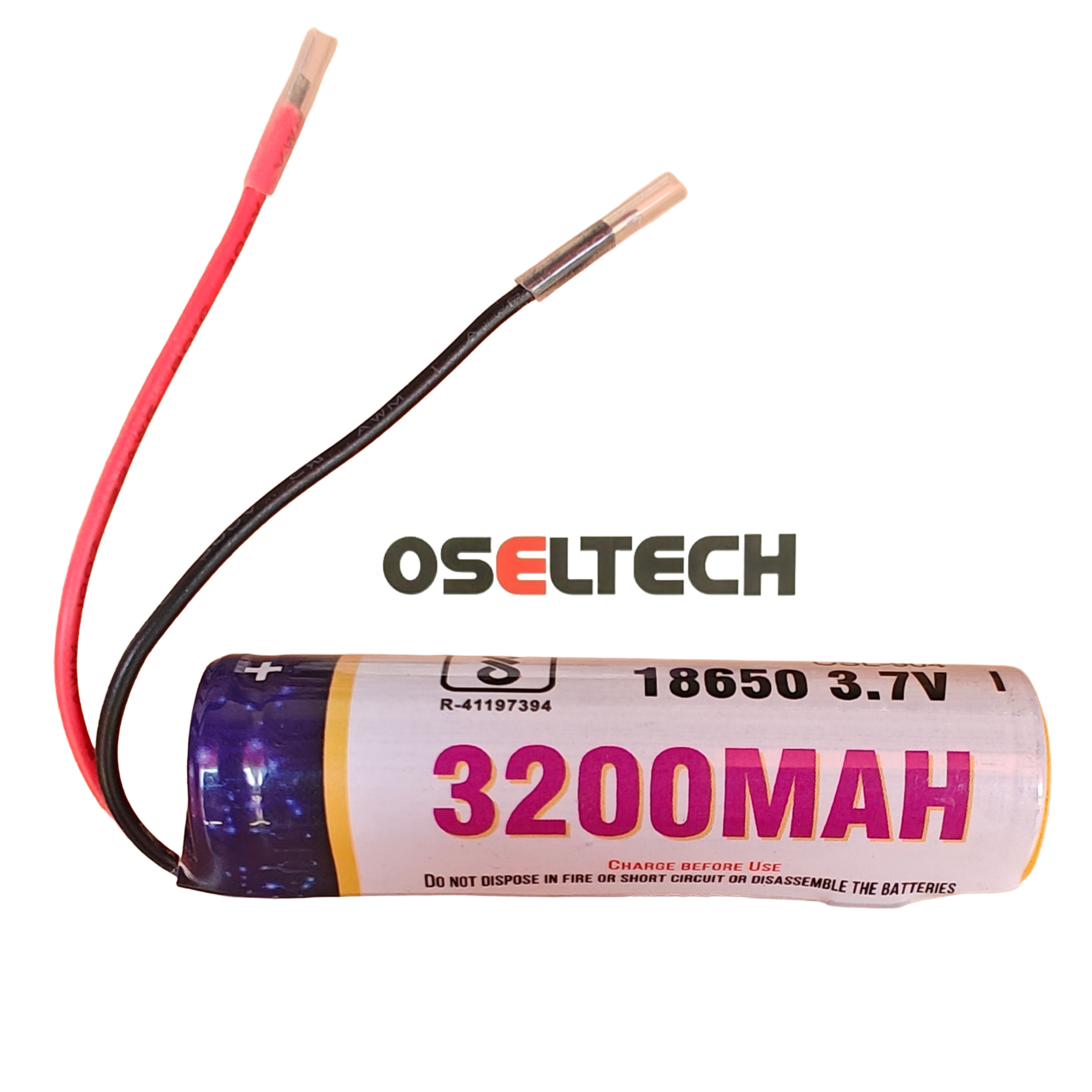 3200 mAh Li-ion Battery with wire