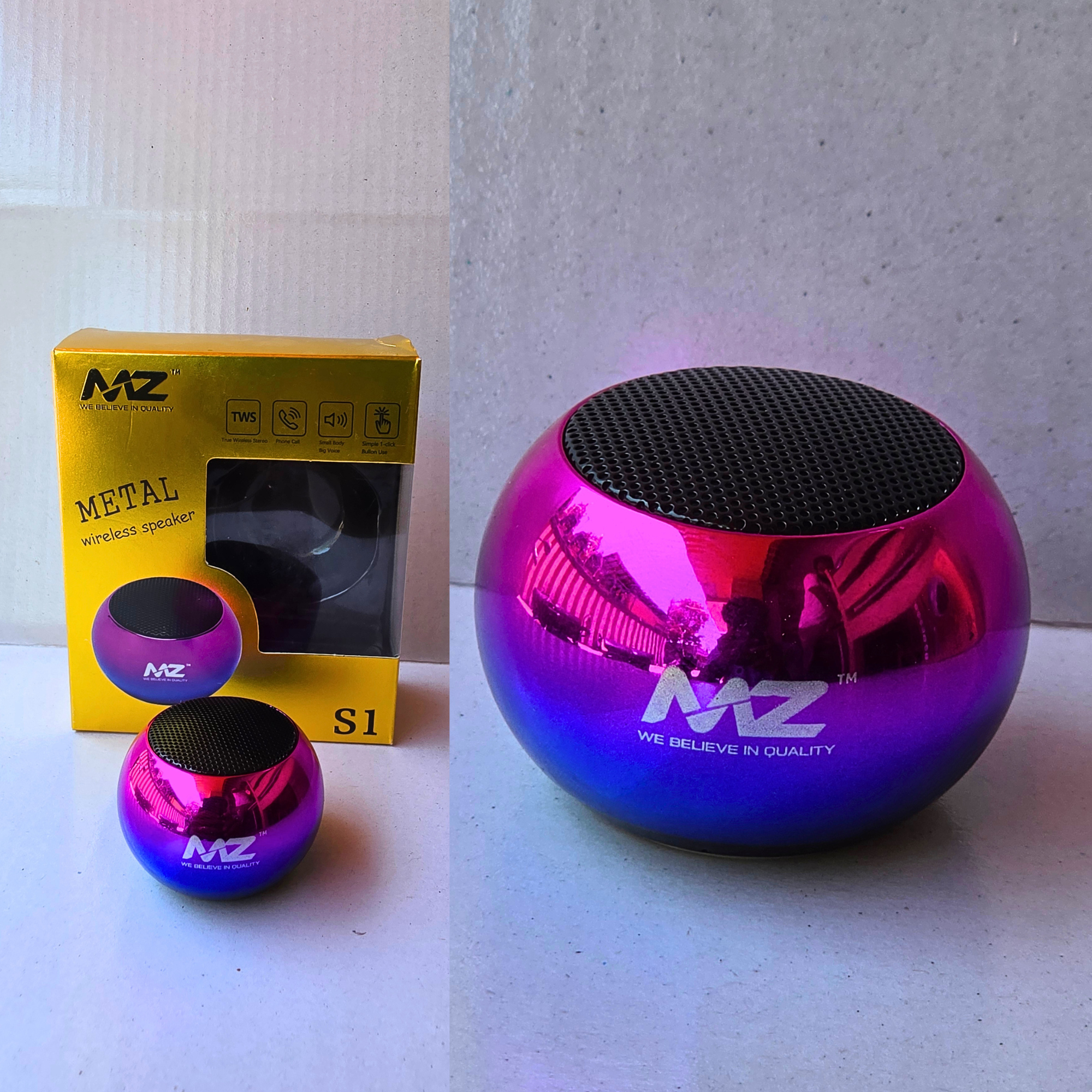 MZ S1 Metal BT Speaker