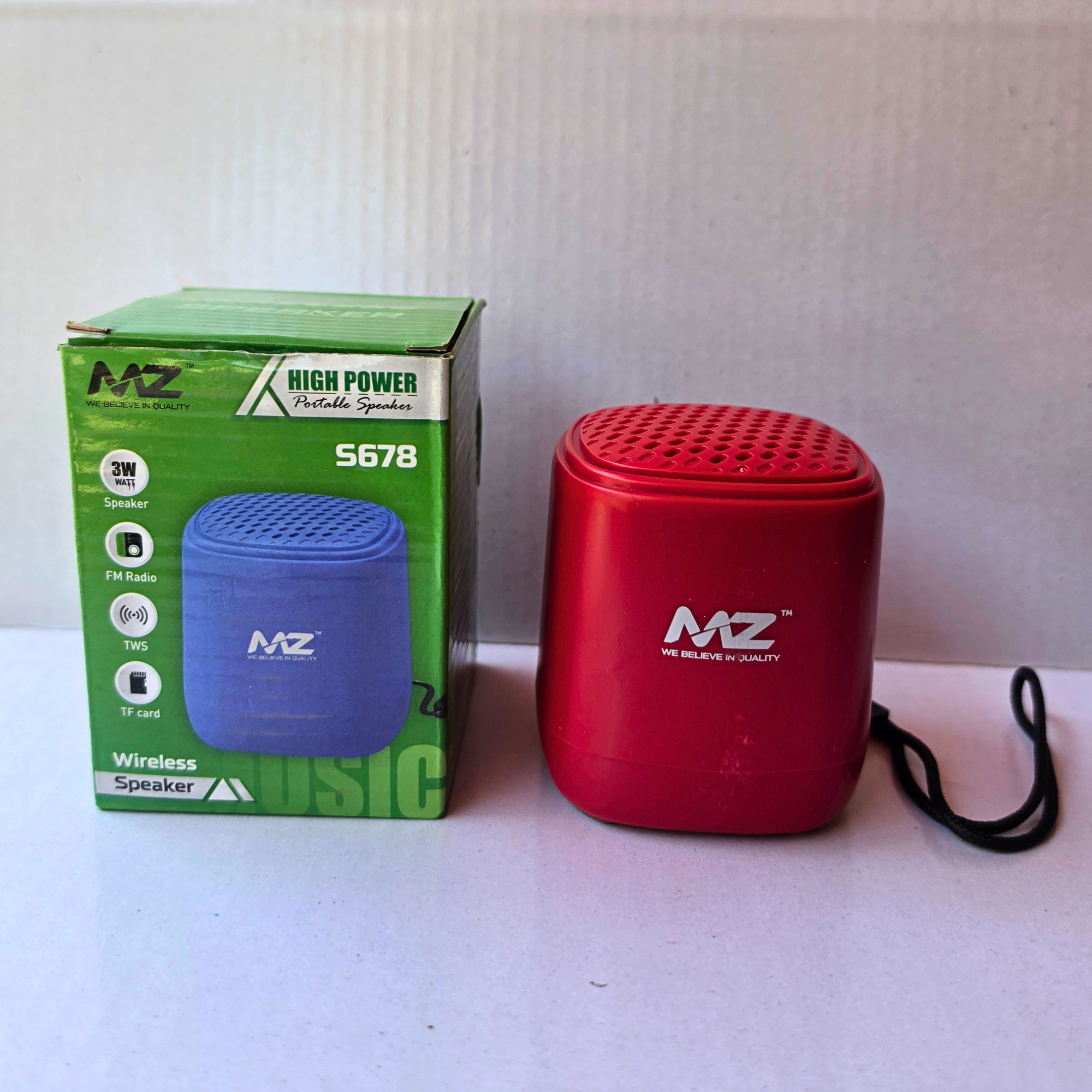 MZ S678 Portable Bluetooth Speaker