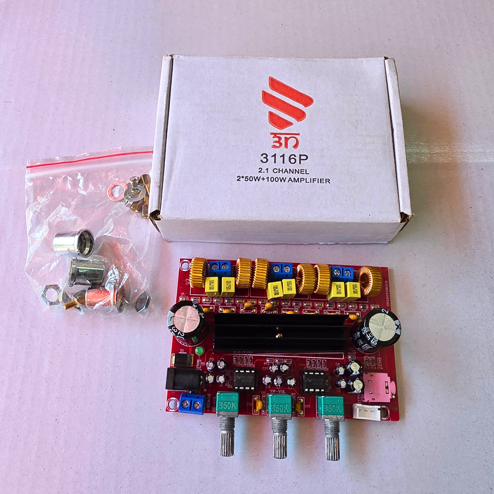 TPA3116 D2 50W+50W+100W TPA3116 2.1 Channel Digital Subwoofer Amplifier Board